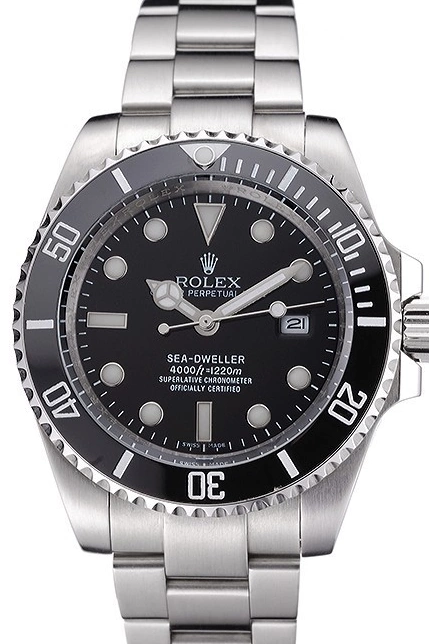 AAA replica watch Rolex 622837 Stainless Dial Bracelet Steel Black Case Dwellerr Sky And 0806